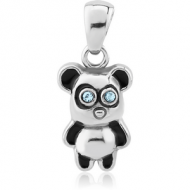 SURGICAL STEEL PENDANT - BEAR