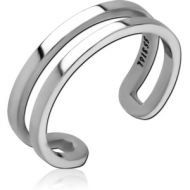 SURGICAL STEEL OPEN RING