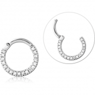 SURGICAL STEEL JEWELLED MULTI PURPOSE CLICKER PIERCING