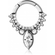 SURGICAL STEEL JEWELLED MULTI PURPOSE CLICKER