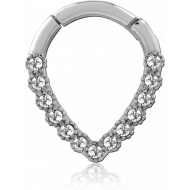 SURGICAL STEEL JEWELLED MULTI PURPOSE CLICKER
