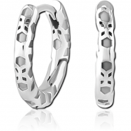 SURGICAL STEEL HUGGIES PAIR
