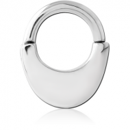 SURGICAL STEEL HINGED SEPTUM CLICKER