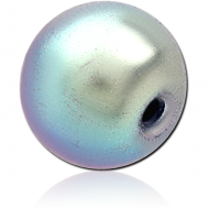 UV ACRYLIC SILVER GLITTER BALL PIERCING
