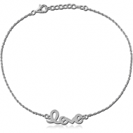 STERLING SILVER 925 BRACELET - LOVE