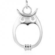 STERLING SILVER 925 CHARM - OWL