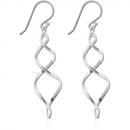 STERLING SILVER 925 EARRINGS PAIR