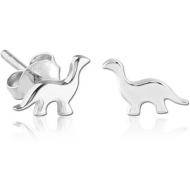 STERLING SILVER 925 EAR STUDS PAIR - DINAZOR