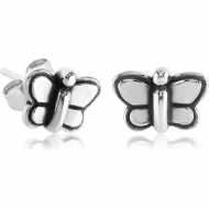 STERLING SILVER 925 EAR STUDS PAIR