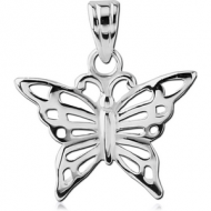 STERLING SILVER 925 PENDANT - BUTTERFLY