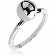 STERLING SILVER 925 RING - 8MM BALL