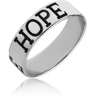 STERLING SILVER 925 RING - HOPE