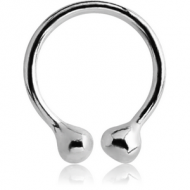 STERLING SILVER 925 ILLUSION RING PIERCING