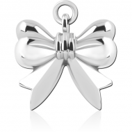 SURGICAL STEEL CHARM - BOW