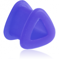 SILICONE DOUBLE FLARED TRIANGULAR TUNNEL