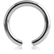 TITANIUM BALL CLOSURE RING PIN PIERCING