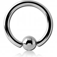 TITANIUM ANNEALED BALL CLOSURE RING PIERCING