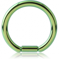 ANODISED TITANIUM BAR CLOSURE RING PIERCING