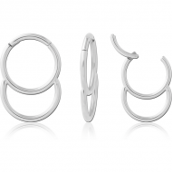 TITANIUM HINGED SEGMENT RING PIERCING