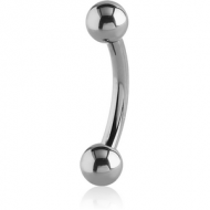 TITANIUM CURVED BARBELL