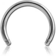 TITANIUM CIRCULAR BARBELL PIN