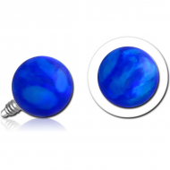SYNTHETIC OPAL BALL FOR 1.2MM INTERNALLY THREADED PINS