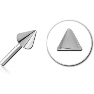 TITANIUM THREADLESS ATTACHMENT - CONE PIERCING