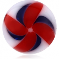 UV ACRYLIC TWISTER FLOWER BALL