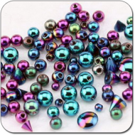 VALUE PACK OF MIX TITANIUM BALLS FOR 1.2MM 