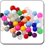 VALUE PACK OF MIX BIOFLEX PUSH FIT BALL 1.6 MM PIERCING