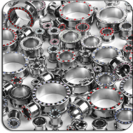 VALUE PACK OF MIX SURGICAL STEEL JEWELED TUNNELS PIERCING