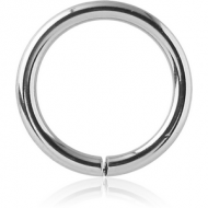 14K WHITE GOLD SEAMLESS RING PIERCING