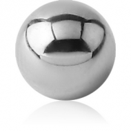 18K WHITE GOLD HOLLOW BALL PIERCING