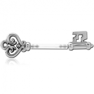 BIOFLEX PUSH FIT NIPPLE BARBELL - KEY