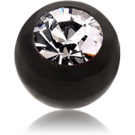 BIOFLEX PUSH FIT SWAROVSKI CRYSTAL JEWELLED BALL